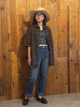 Рубашка хлопковая мужская Uniqlo 462922216 M Коричневая (1160739271) - изображение 7