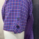 Рубашка Tommy Hilfiger мужская клетка короткий рукав стрейч кнопки S синяя - изображение 4