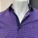 Рубашка Tommy Hilfiger мужская клетка короткий рукав стрейч кнопки S синяя - изображение 6