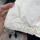 Куртка жіноча вітровка коротка з капюшоном кишені 46-48 молочна - зображення 8
