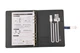 Блокнот с беспроводной зарядкой Universal дневник с флешкой 16 Гб Powerbank Синий (ткань) - изображение 12
