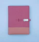 Блокнот с беспроводной зарядкой Universal дневник с флешкой 16 Гб Powerbank Розовый (ткань) - изображение 2