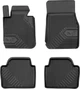 Килимки у салон BMW 3-Series F30/F31/F80 2011-2019, задній привід, з бортом, Frogum, FG 77409316 - зображення 1