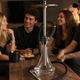 Кальян Aroma Hookah Classic Black 57см из нержавеющей стали серебристый на уплотнителе - изображение 3