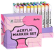 Набір акрилових маркерів Arrtx Acrylic Marker Pens 60 кольорів LC304424 (9990000304424) - зображення 1
