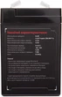 Аккумуляторная батарея Agent 6.4V 4.5Ah LiFePO4 (IFM6-45E2) - изображение 3