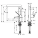Hansgrohe Finoris 230 Смеситель для умывальника, белый матовый (76060700) - изображение 6