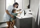 Hansgrohe Finoris 230 Смеситель для умывальника, черный матовый (76063670) - изображение 3