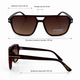 Солнцезащитные очки POLARIZED TF-P00542 C2 Brown Gradient Коричневые - изображение 3