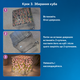 Зеркальный куб-ночник 2в1 Фиолетовые тюльпаны, DIY-набор для творчества и декора - изображение 8