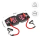 Багатофункціональна дошка для тренувань з еспандерами Gymtek FlexBoard G-42913 Рожево-чорна (5905884429136) - зображення 8