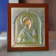 Срібна Семистрільна ікона Богородиці (23 x 20 см) Silver Axion EP444-152XAG/P - зображення 2