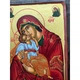 Писаная икона Пресвятой Богородицы Гликофилуса (Сладкое Лобзание) 23×29 см - изображение 7
