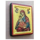 Писаная Корфская икона Пресвятой Богородицы 16×20 см - изображение 3