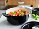 Каструля чавунна з кришкою KitchenAid 22 см 3,3 л чорна (CC006058-001) - зображення 5