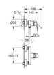 Змішувач для душу Cubeo 1018242430 Grohe - изображение 4