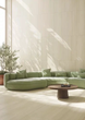 Керамогранітна плитка Wave Desert Crema SZKL RECT MAT 598x1198 Paradyz - изображение 2