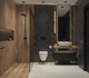 Керамогранітна плитка Carrastone Black RECT 598x1198 Paradyz - изображение 3