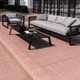 Керамогранітна плитка Cersanit Milton Brown 298x598 - изображение 3