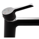 Змішувач для раковини Grand QTGRABCR001F Black Matt Qtap - зображення 3