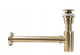 Сифон для раковины REA BRUSHED GOLD универсальный + CLICK-CLACK - изображение 2