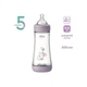 Бутылочка для кормления Chicco Perfect 5 із силіконовою соскою 4+ місяців 300 мл Рожева (20235.12.40) Chicco 20235.12.40 1061398 - изображение 2