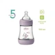 Пляшечка для годування Chicco Perfect 5 із силіконовою соскою 0+ місяців 150 мл Рожева (20211.12.40) Chicco 20211.12.40 1061392 - зображення 2