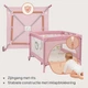 Детский манеж Lionelo MILLE PLUS PINK (LO-MILLE PLUS PINK) Lionelo LO-MILLE PLUS PINK 1061295 - изображение 8