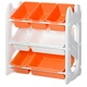 Дитячий стелаж Mealux Coral Orange (KD-E022 Orange) Mealux KD-E022 Orange 1061716 - зображення 1