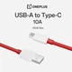 Кабель шнур OnePlus USB-A to Type-C 100W SuperVooc 1,5м Красный - изображение 2