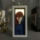 Многослойный Ночник лампа аниме Синяя тюрьма Blue Lock светильник вертикальный Hyoma Chigiri Блю Лок Хёма Чигири RGB - изображение 5