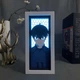 Многослойный Ночник лампа аниме Синяя тюрьма Blue Lock светильник вертикальный Yoichi Isagi Блю Лок Йоичи Исаги RGB - изображение 6