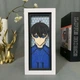 Многослойный Ночник лампа аниме Синяя тюрьма Blue Lock светильник вертикальный Yoichi Isagi Блю Лок Йоичи Исаги RGB - изображение 14