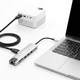 USB Type-C хаб, концентратор с быстрой зарядкой (Ethernet, HDMI, 8 в 1) - изображение 5
