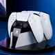 Зарядная станция для геймпадов PS5 Honcam DualSense Charging Station A3705 (Type-C, LED, черный) - изображение 5