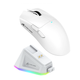 Бездротова ігрова мишка Attack SHARK X11 (22000DPI, 2.4G, BT5.2, Type-C, PAW3311, док-станція с RGB, white) - зображення 1