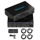 HDMI Switch 4 комп'ютер на 1 монітор USB 3.0 KVM 8K 4K 60Hz H EZ-SW41H21-KWMU3P - изображение 1