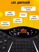 Виброплатформа для домашних тренировок с пультом ДУ и эластичными эспандерами 10248 - изображение 7