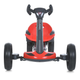 Детский электромобиль Go-Kart складной, электрокар на аккумуляторе 6V для детей 3-6 лет, красный - изображение 4