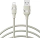 Кабель Make USB to Lightning 2.4A 1 м Braid Beige (MCB-LB1BG) - изображение 1
