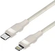 Кабель Make Type-C to Lightning 30W 1 м Braid Beige (MCB-LB2BG) - изображение 4