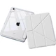 Чехол NEYAA для iPad 11 и 12 дюймов акриловый прозрачный с отсеком для стилуса, противоударный, ледяной синий - изображение 2
