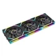 Вентилятор Jingpinlu Prism V2 Building Block Fan 120 мм PWM Black - зображення 2