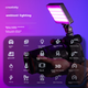 Ulanzi LT002 Красочный магнитный RGB-подсветка, портативный светодиодный карманный светильник, двухцветная подсветка для фотосъемки, подходит для беззеркальных камер и смартфонов, рассеянный свет, портретное освещение в помещении. - изображение 5