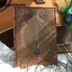 Paperblanks [Подарок на выпускной] Блокнот Пей Ланк, высококачественный дневник, подарок для мужчин и женщин, подарок на годовщину, студенческий день рождения, подарок для друга, дневник, Павлин Хафеза - изображение 6