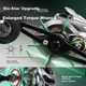 HISTAR Thor II Deep Cup Ultra-Light Long-Distance Metal Big Fish Casting Baitcasting Reel Left-Hand [All-Metal Anti-Seawater] - изображение 6