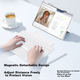 Чохол-клавіатура для планшета Huawei MatePad Pro 12.2 2025/2024 SmartDevil White - зображення 4
