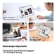 Чохол-клавіатура для планшета Huawei MatePad Pro 12.2 2025/2024 SmartDevil White - зображення 5