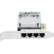 Мережева карта FLYBISH NA350-T4A2 PCIe x1 гігабітна 4-портова, чіп Intel I350 - зображення 1