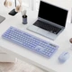 Комплект клавиатура и мышь Lenovo TL21 проводной USB, фиолетовый - изображение 4